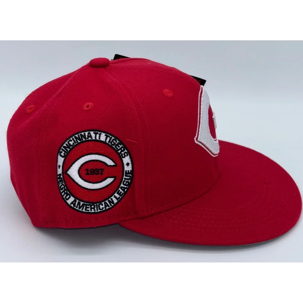 Headgear Classics Cincinnati Tigers Red Youth Snapback Hat Negro American League